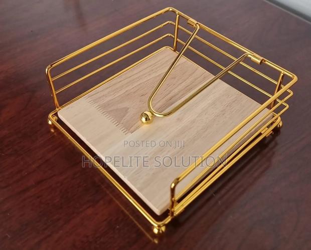 Bamboo Base Saviette Holder