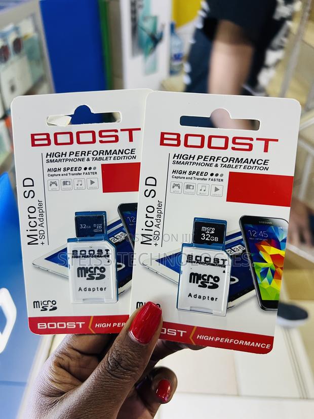 32gb Boost Memory Microsd:Cards - main view