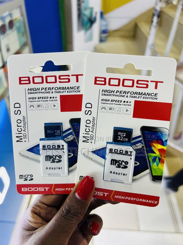 32gb Boost Memory Microsd:Cards - thumbnail 2