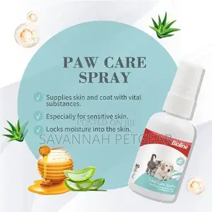 Bioline Paw Care Moisturiser Spray for Cats Dogs