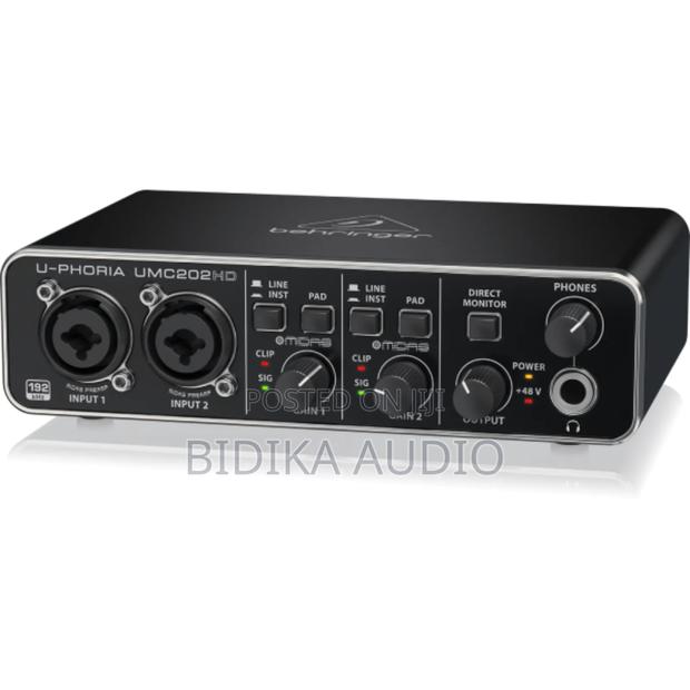 Quality Umc202hd Behringer Soundcard - main view