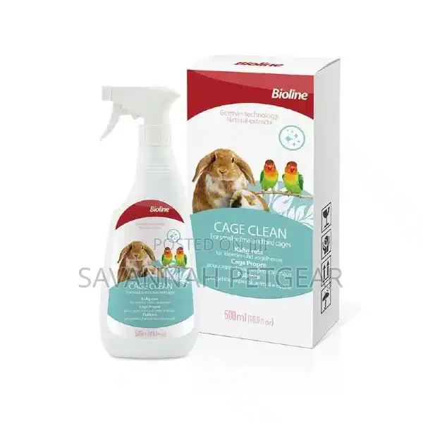 Bioline Cage Clean Spray 500ml, for Small Animals Cages