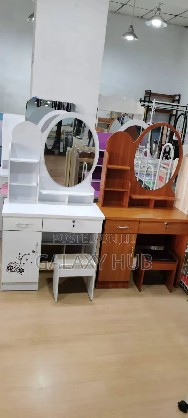 Brown And White Executive Dressing Table