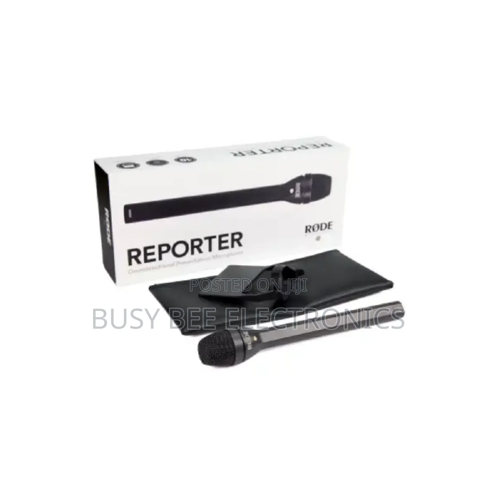Rode Reporter Omnidirectional Dynamic Microphone, Black