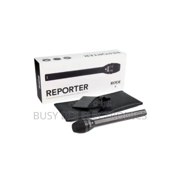 Rode Reporter Omnidirectional Dynamic Microphone, Black