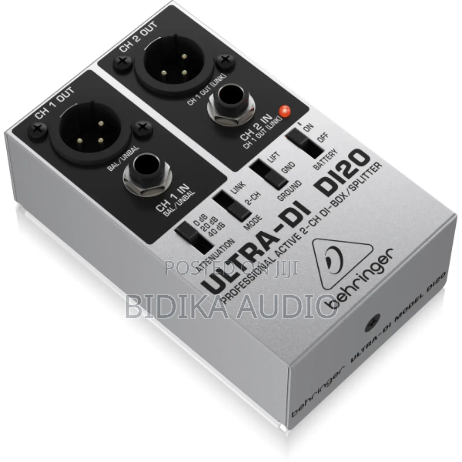 Behringer Ultra-Di Di20 Active 2-Channel Di-Box/Splitter