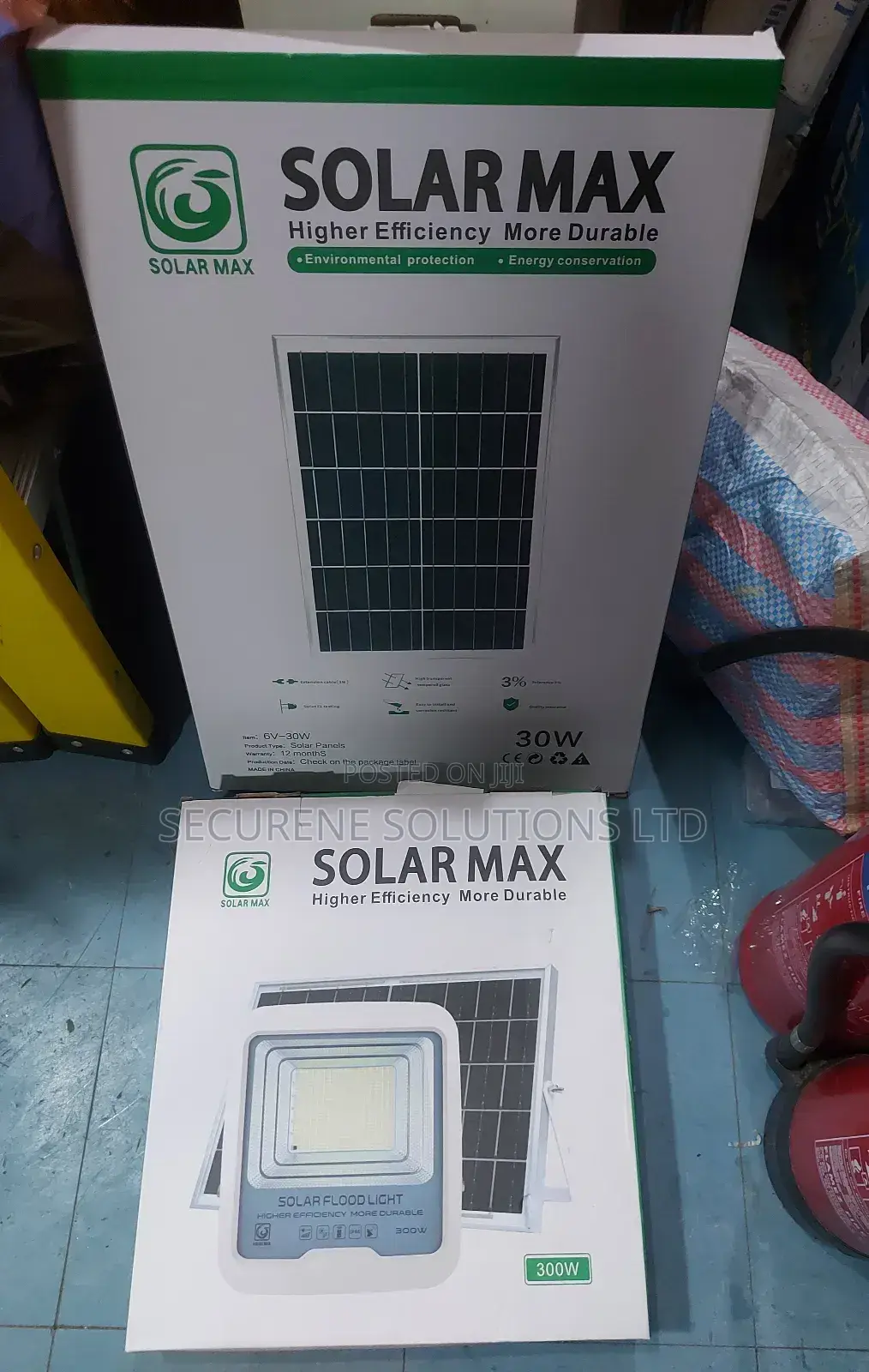 300w Solar Max Solar Floodlights