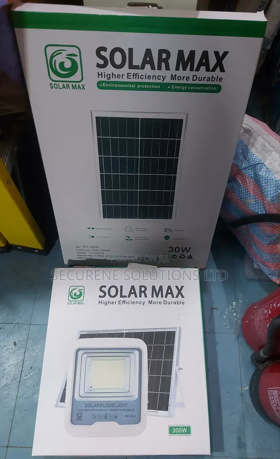 300w Solar Max Solar Floodlights