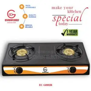 Eurochef Stainless Steel 2 Burner Cooker