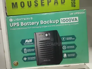 Lightwave Lw-Ups-1000 1kva Ups Battery Backup 1kva