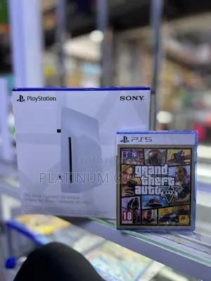 Playstation Disc Drive With Gta 5