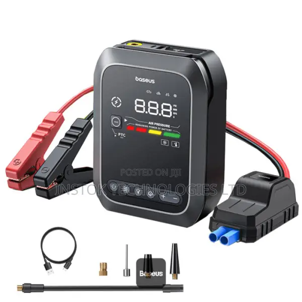 Baseus Primetrip Va1 2-in-1 Car Tire Inflator