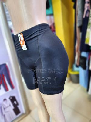 High-Waist Hip Enhancer Shorts – Black - thumbnail 2