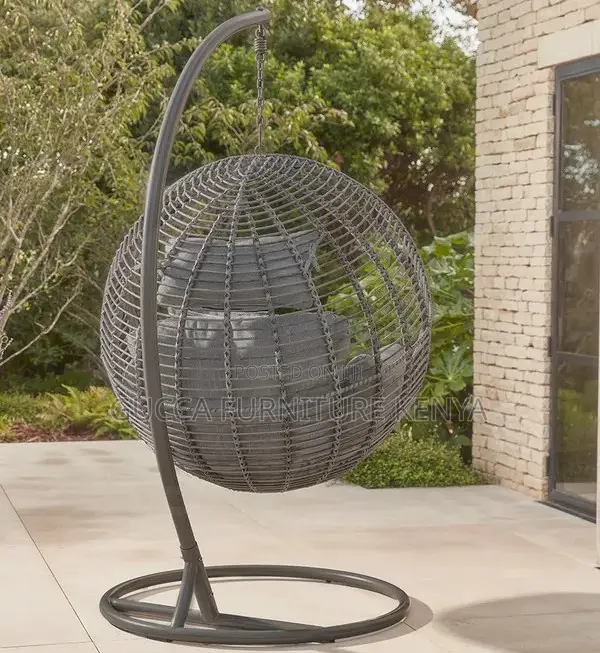Home Chairs: Modern Outdoor Industrial Hanging Chair