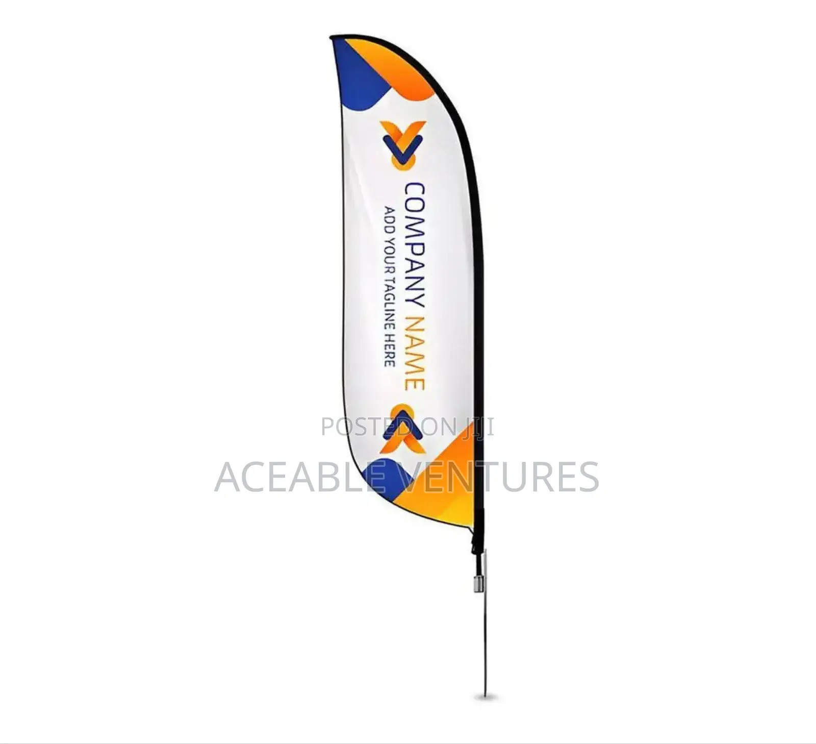 Outdoor Flag Teardrops/Feathers