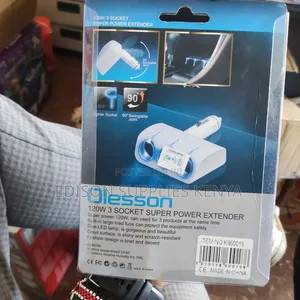 Olesson Triple Led Socket Car Socket Extension Extenders