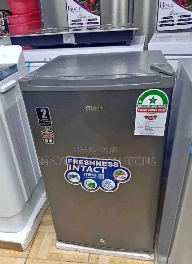 Mika 92ltrs Mrdcs92ds Single Door Fridge-Refrigerator Silver
