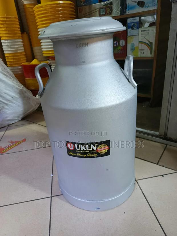 Uken Milk Can 50liters Long Neck - main view