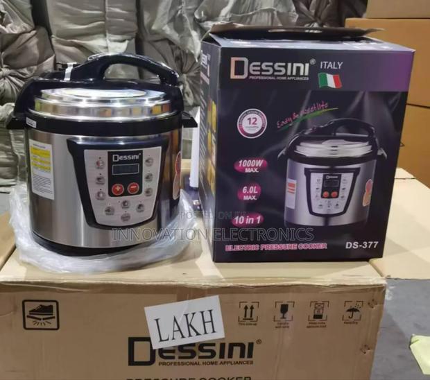 6 Litre Dessini Electric Pressure Cooker - main view