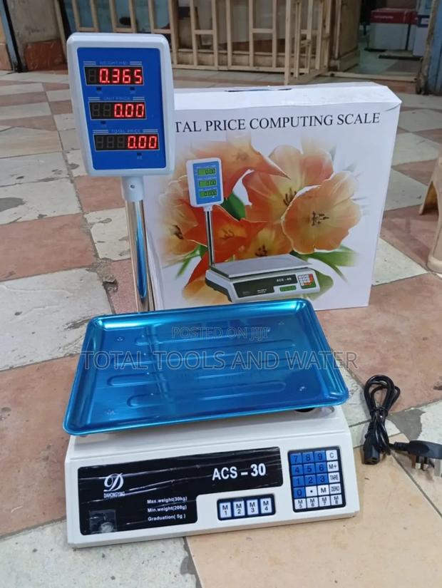 Digital Price Computing Scale 30kg Maximum