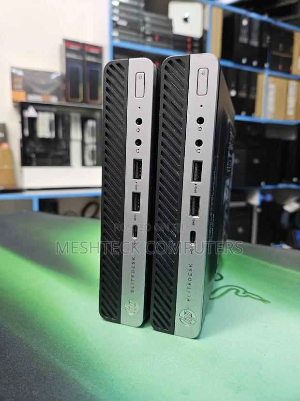 Desktop Computer HP EliteDesk 705 8GB AMD Ryzen 5 SSD 256GB - thumbnail 3