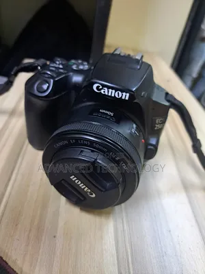 Canon 250d With Prime Lense 50mm