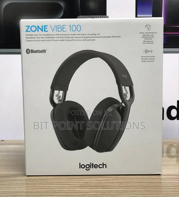 Logitech Zone Vibe 100 Wireless Bluetooth Headset// Zone 100 - thumbnail 4