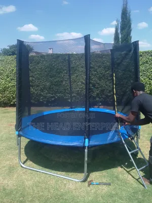 8 Ft Commercial Trampoline Available**
