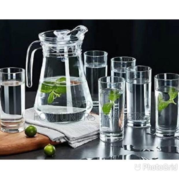 Water Set
6 PCS Highball Glasses 
1.3 LTRS Jar