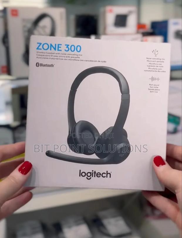 Logitech Zone 300 Wireless Headset// Logitech Zone Vibe 300 - main view