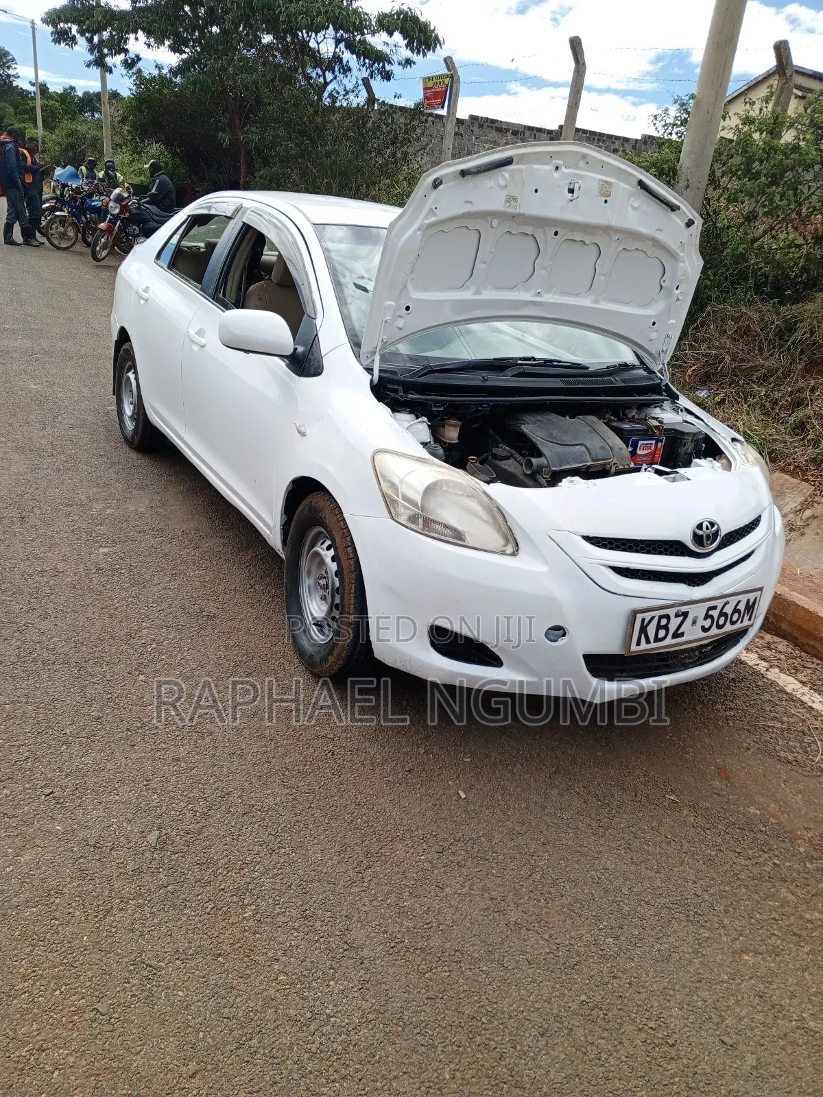 Toyota Belta 2007 White