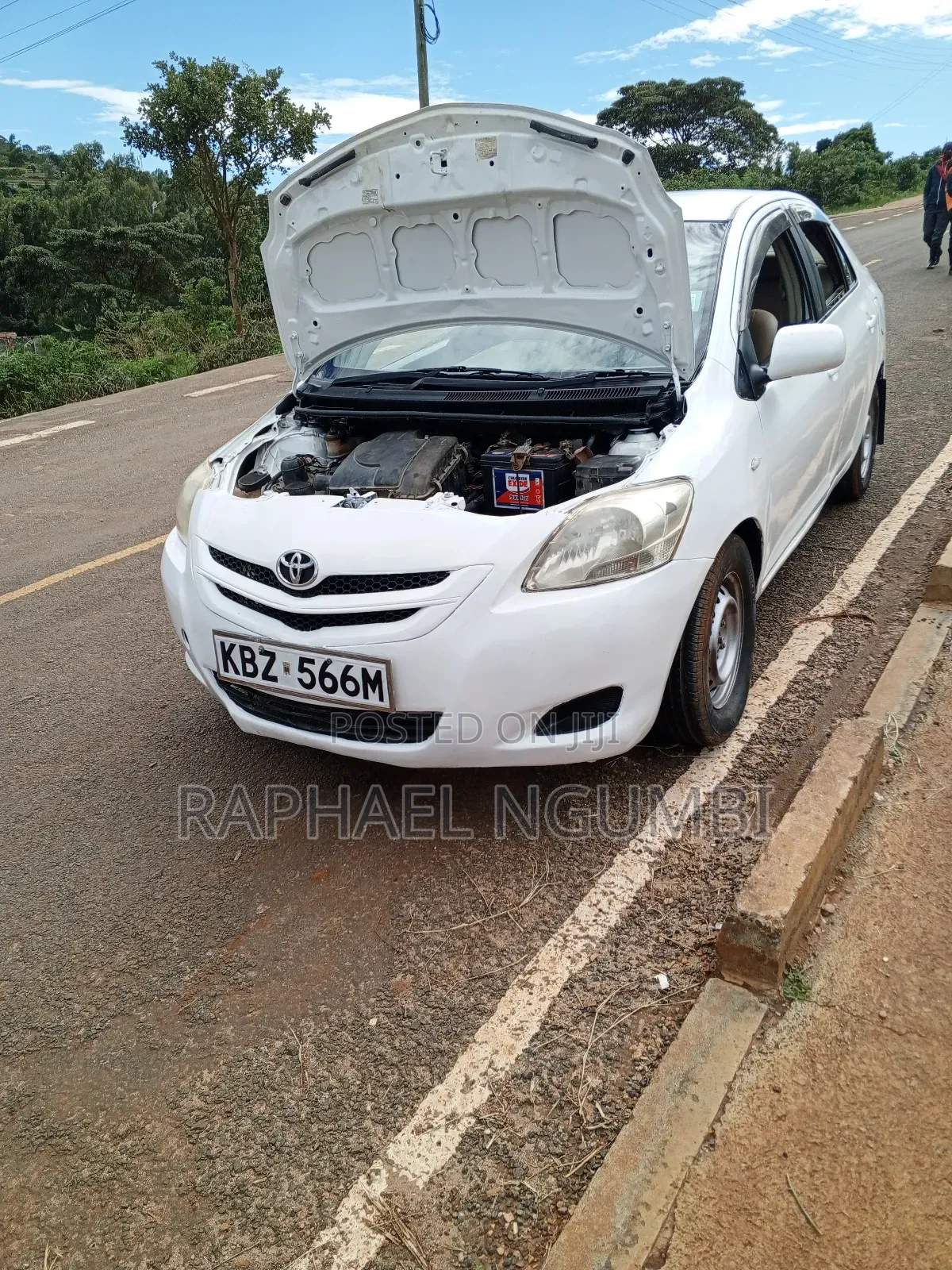 Toyota Belta 2007 White