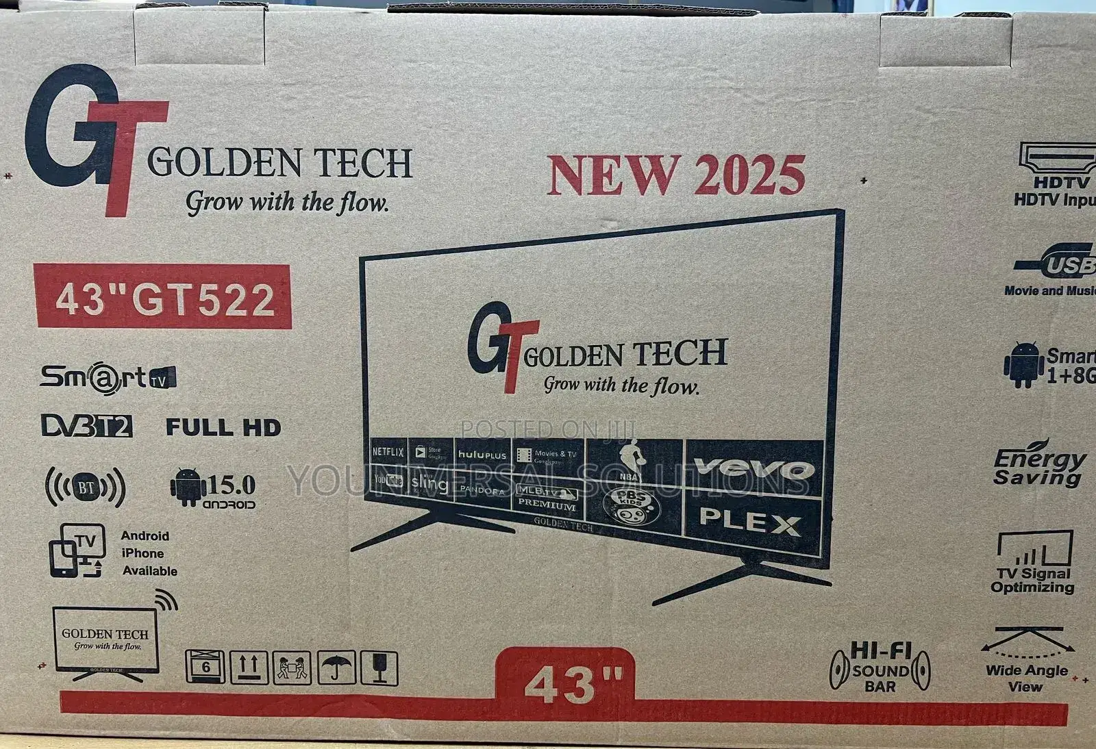 Goldentech 43 Inches Smart Android Digital Tv