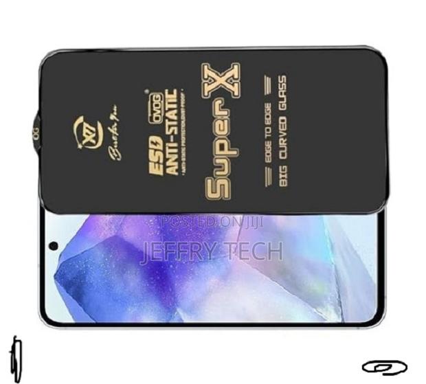 Glass Screen Protector for Samsung Galaxy A55 Edge to Edge - main view