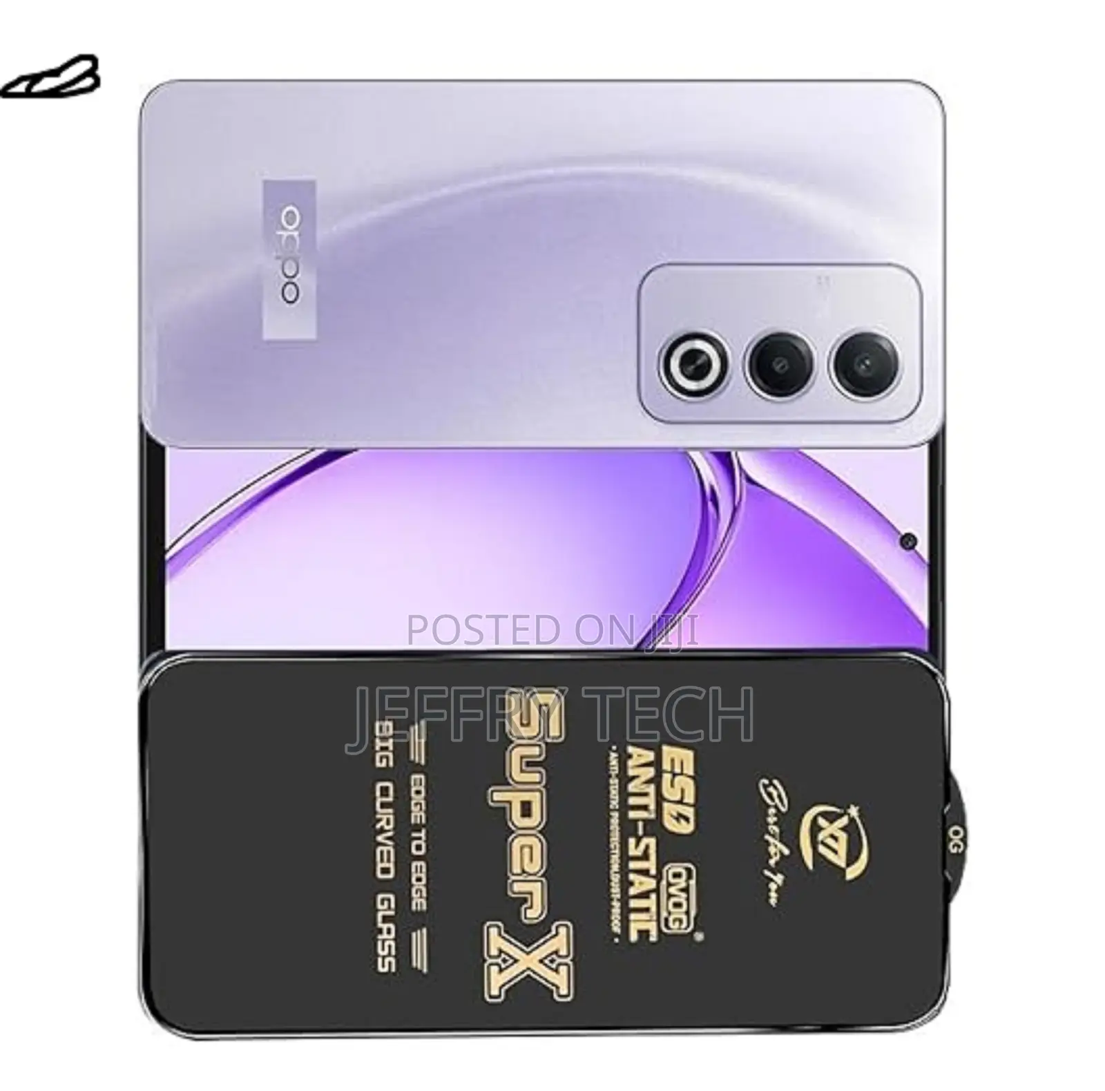 Edge to Edge Tempered Glass Screen Protector for Oppo A3 Pro