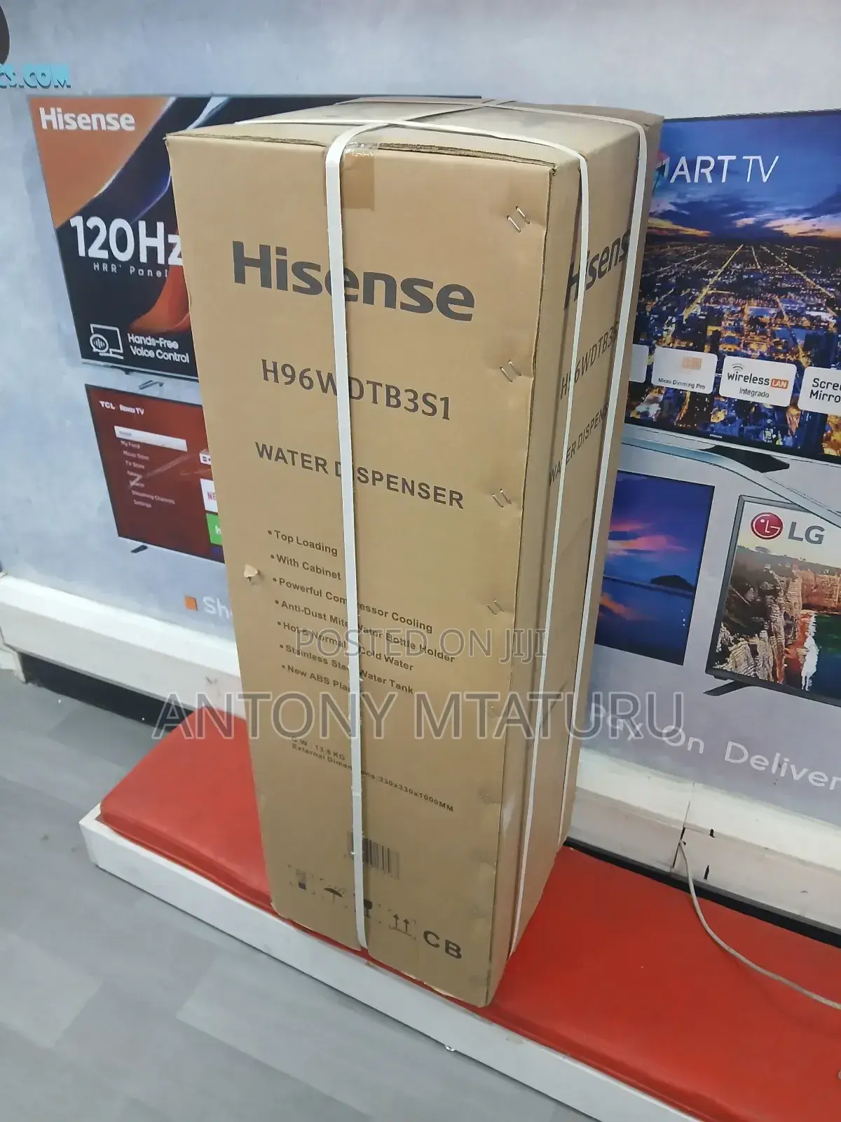 Hisense H96wdtb3s1 Water Dispenser Black Hot, Normal Cold