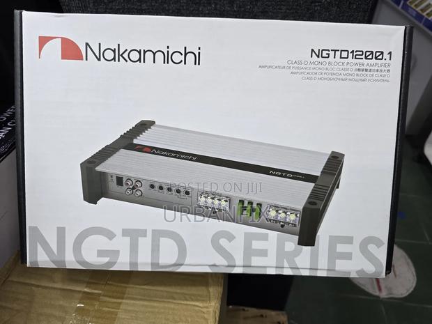 Nakamichi Class D 6000watts Powerful Monoblock Amplifier