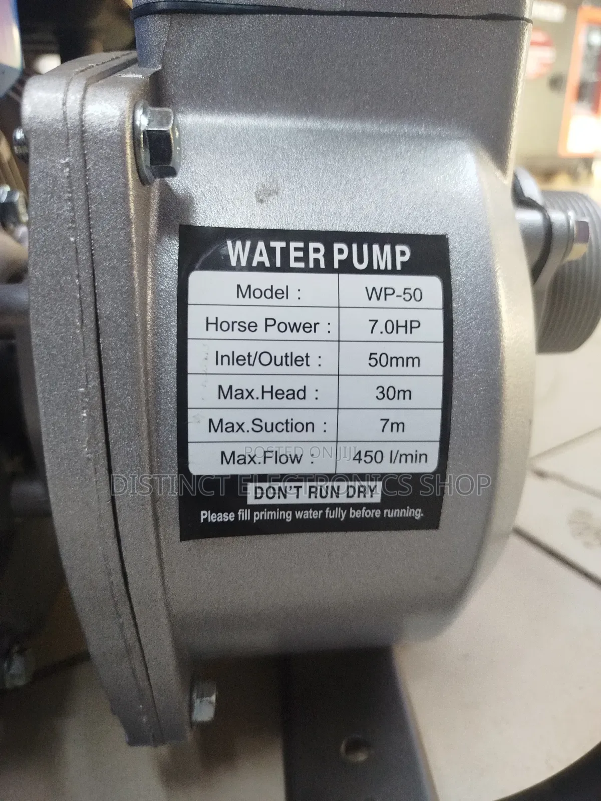 Usk Water Pump