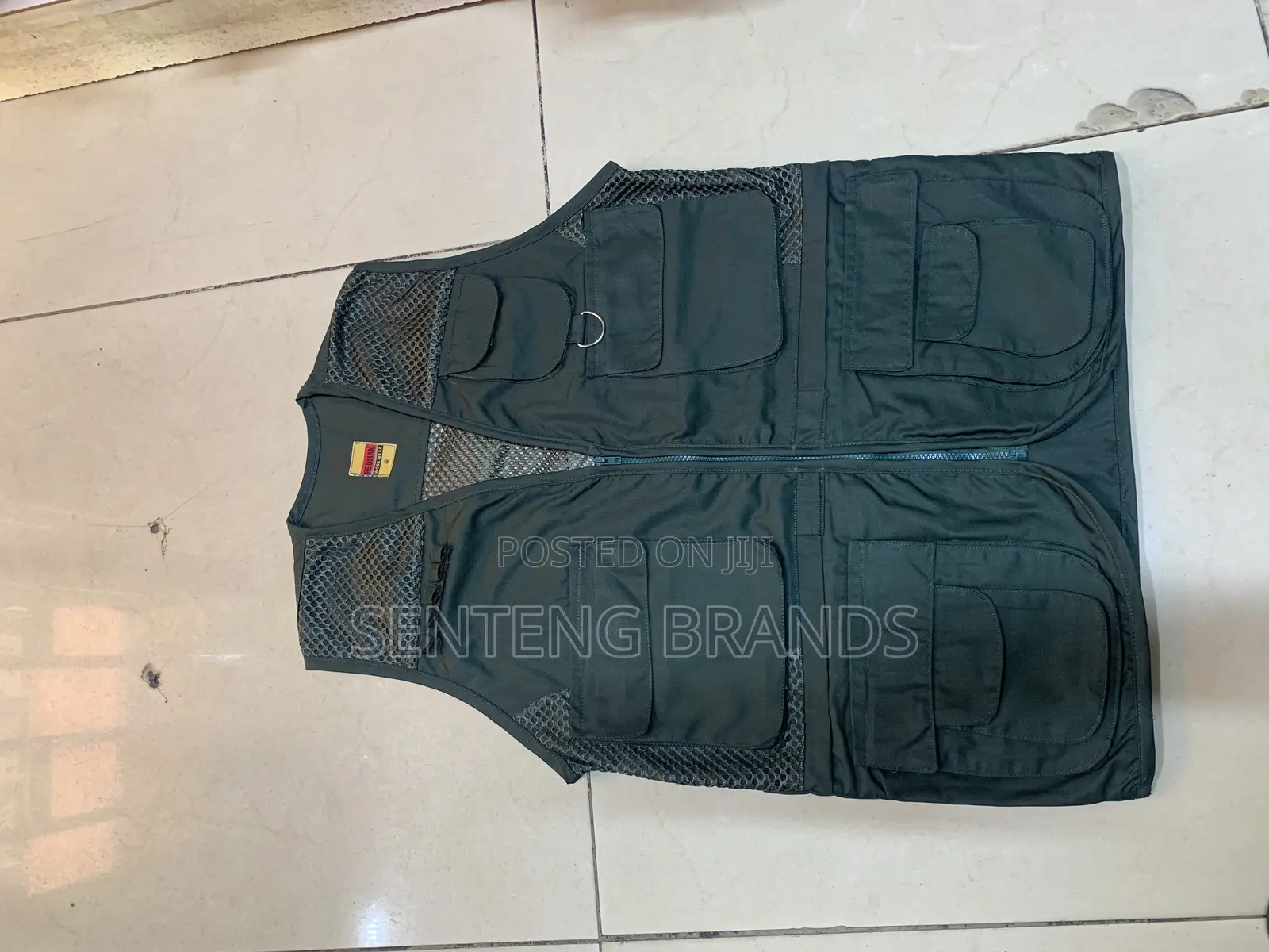 Dark Green Safari Jackets
