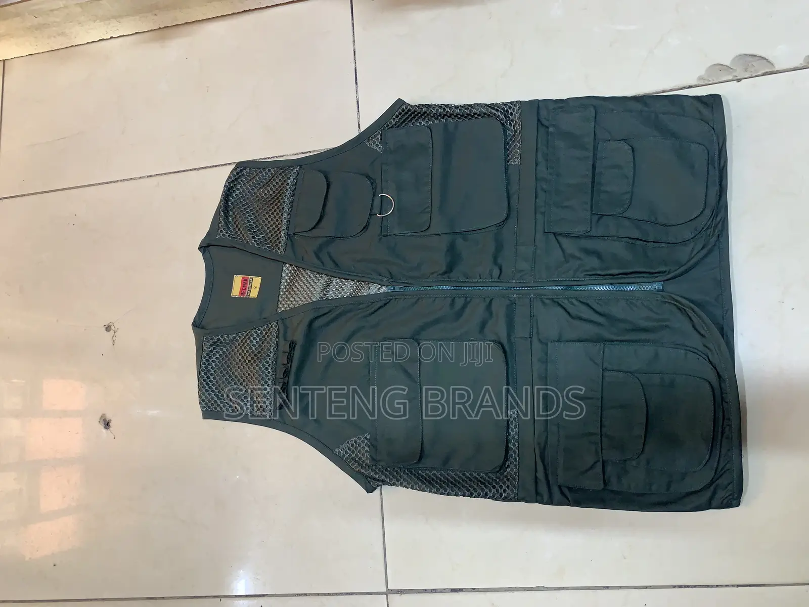 Dark Green Safari Jackets
