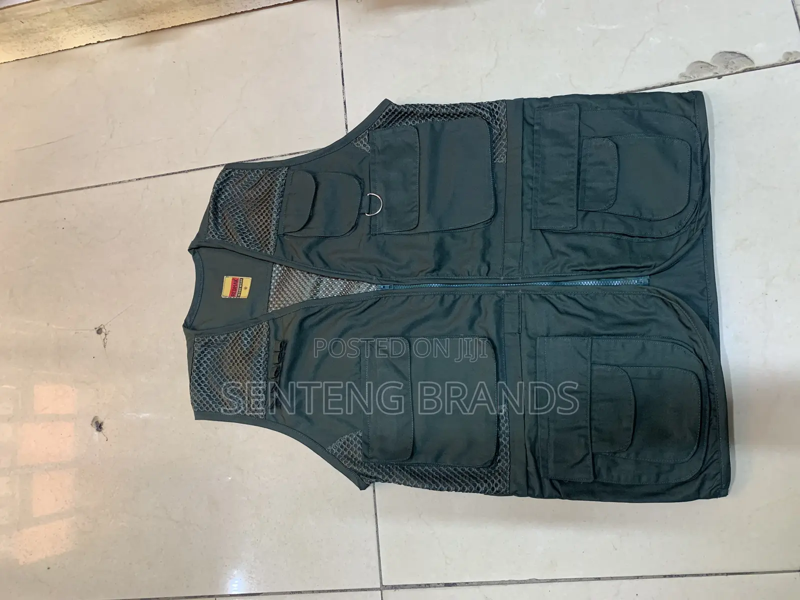 Dark Green Safari Jackets