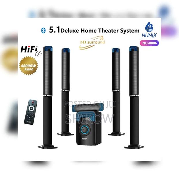 Nunix 5.1 Deluxe Home Theater System Super Music System