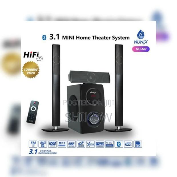 Nunix 3.1ch Nu- M7 Home Theater Speaker System