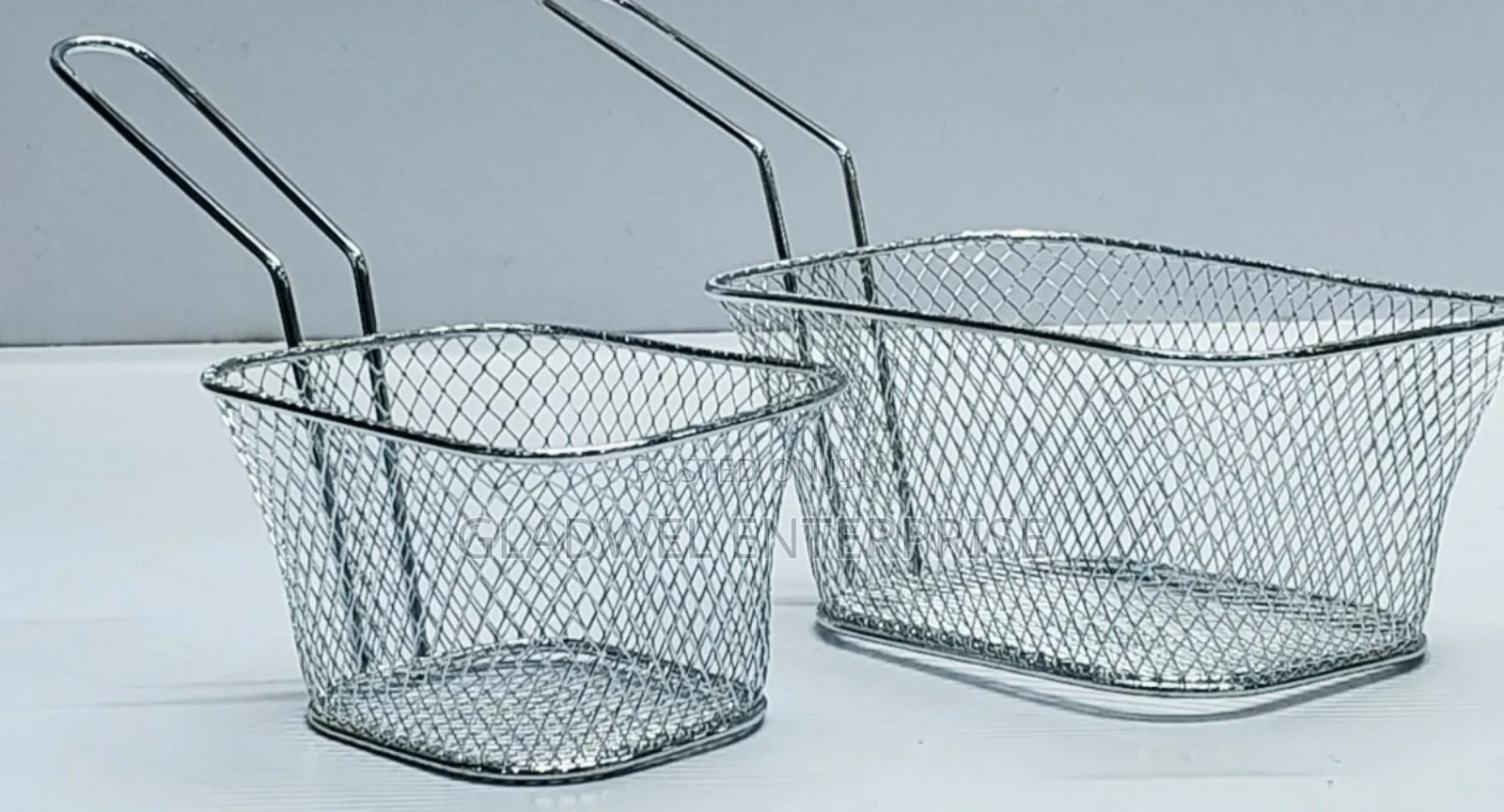 Stainless Steel Fries Fry Basket Big Size 16×24cm