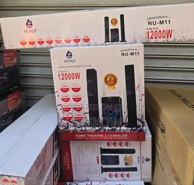 Nunix 2.1ch Nu- M11 Home Theater Speaker System Tall Boy
