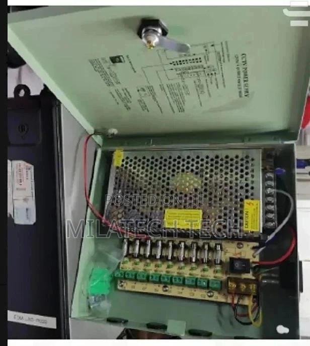 12v 10 Amperes Power Supply Open - main view