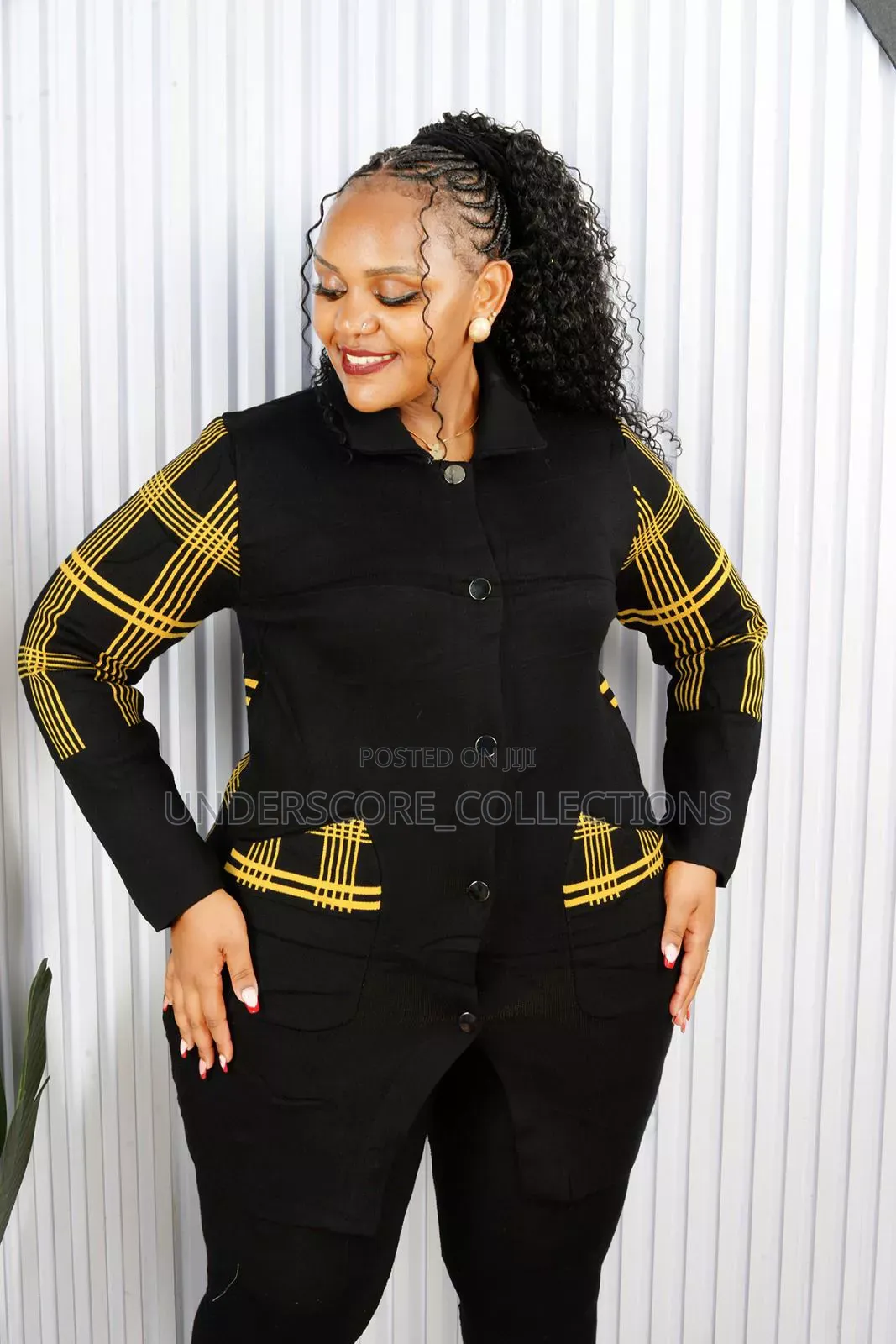 Checked Ladies Sweaters