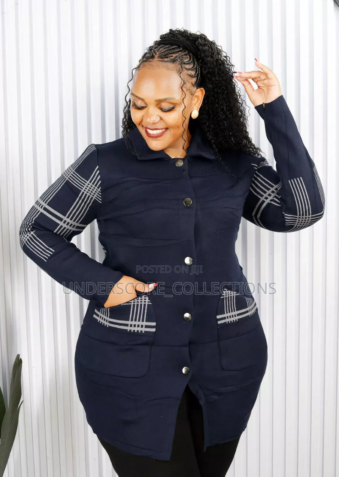 Checked Ladies Sweaters