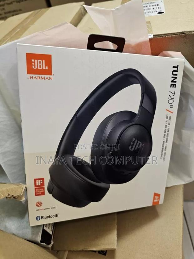 JBL Harman Tune 720bt Wireless Headsets - main view