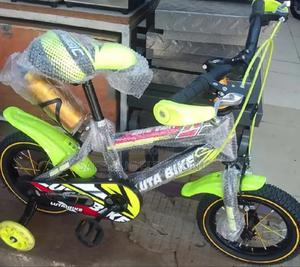 Luta/Mollib Bike Size 12 " - Durable Kids Bicycle - thumbnail 2